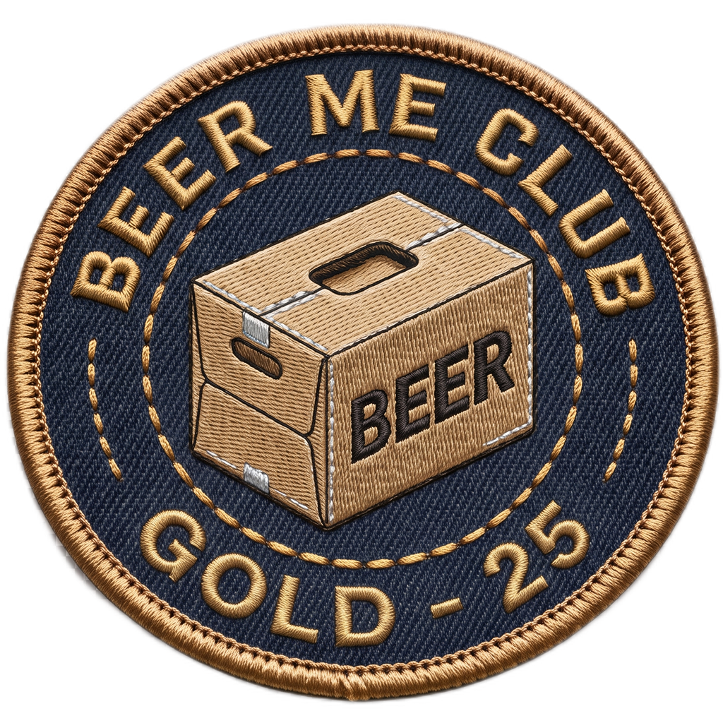Beer Me tier 3 collectible patch artwork preview